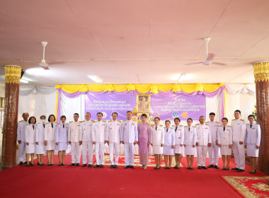 ร่วมพิธีเจริญพระพุทธมนต์ถวายพระราชกุศล ... Image 4